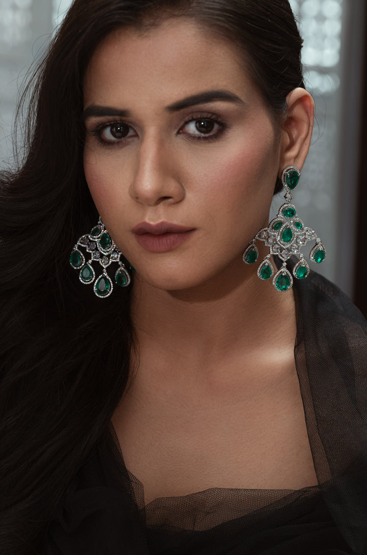 Aubrey Green Earrings