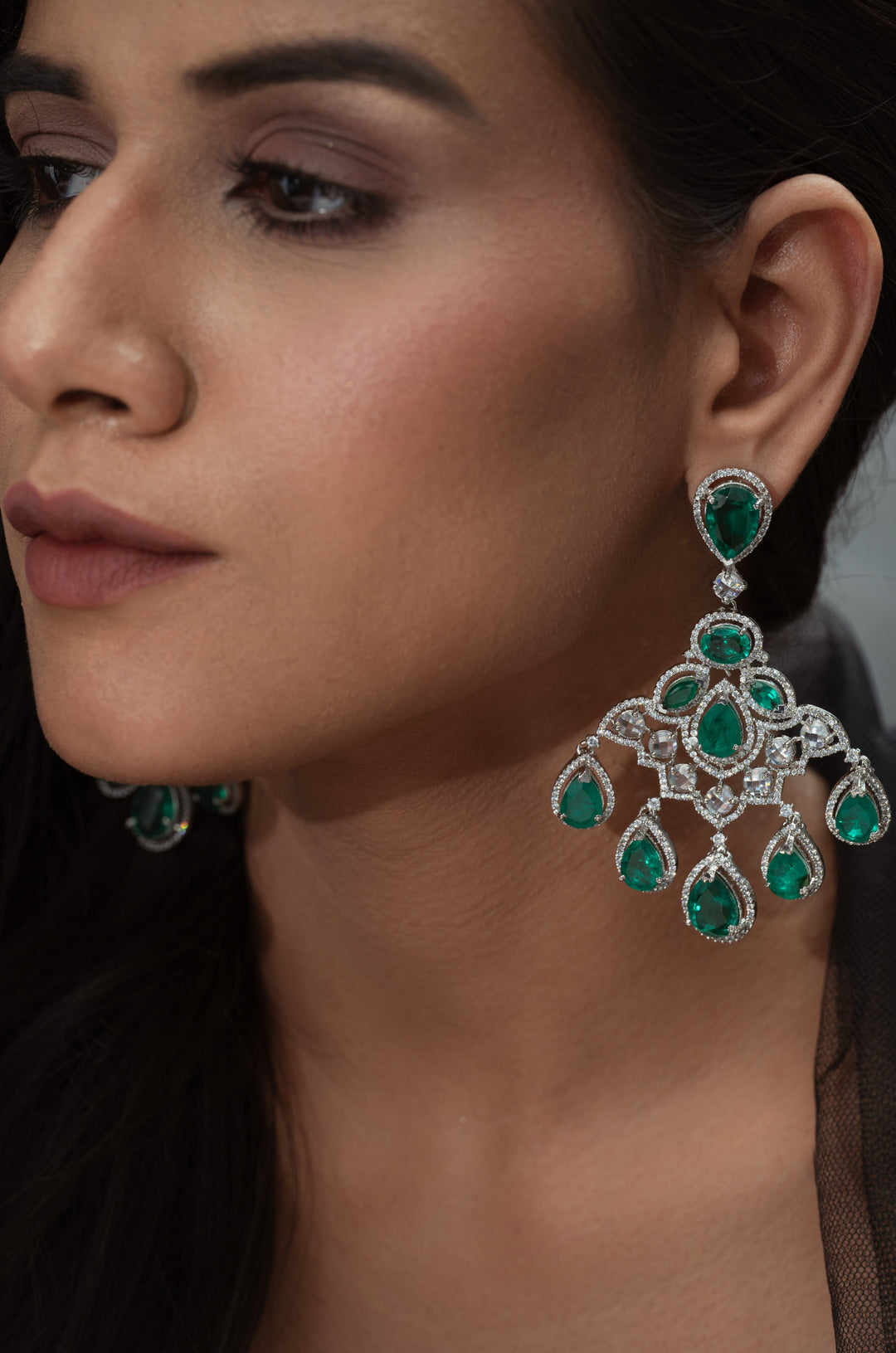 Aubrey Green Earrings