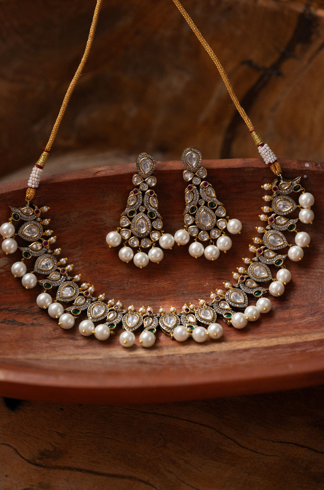 Prachika Polki Necklace Set