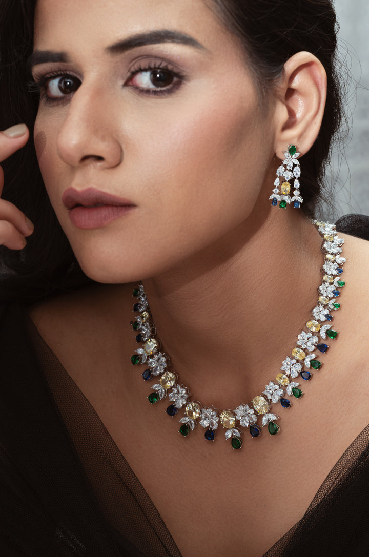 Laila Multicolored Necklace Set