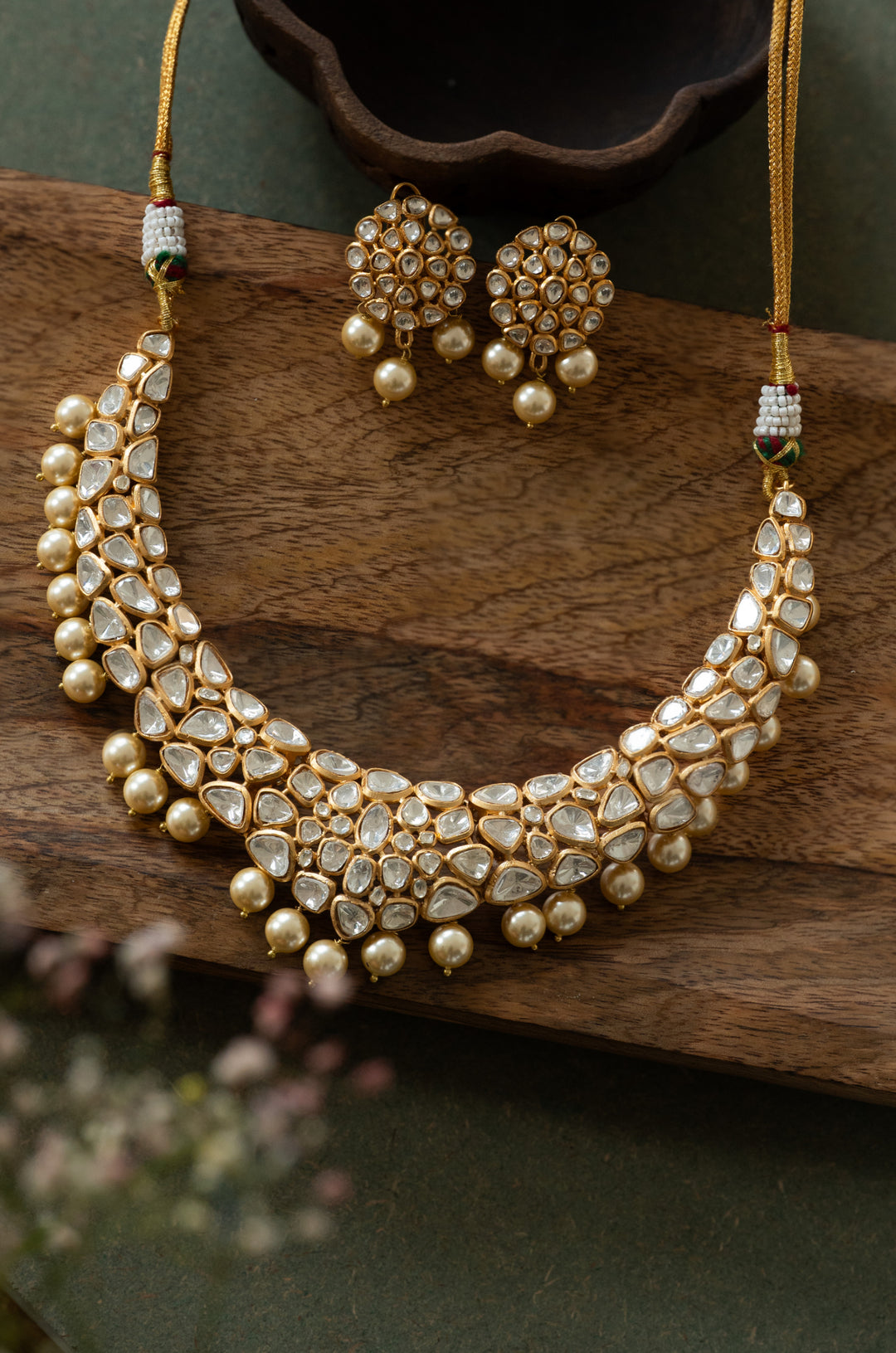 Mirage Polki Necklace Set
