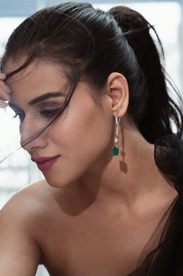 Lucia Green Earrings