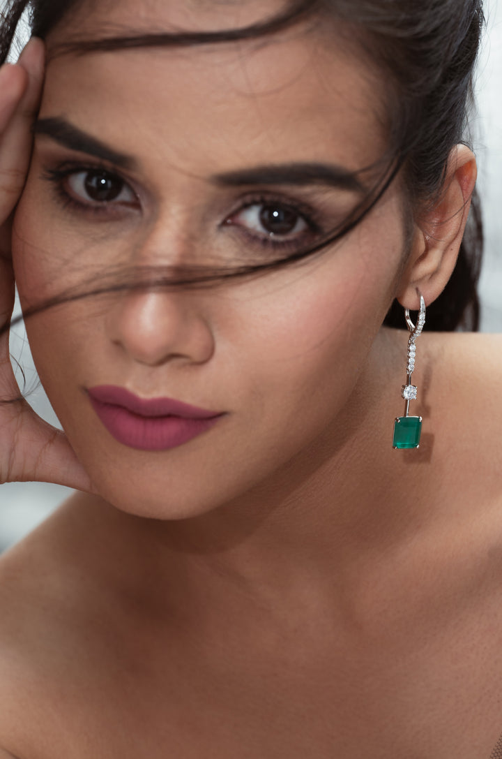 Lucia Green Earrings