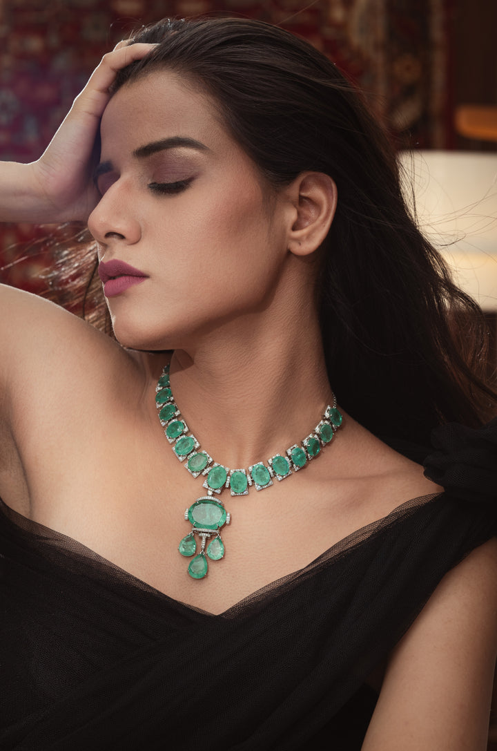 Ciel Mint Necklace Set