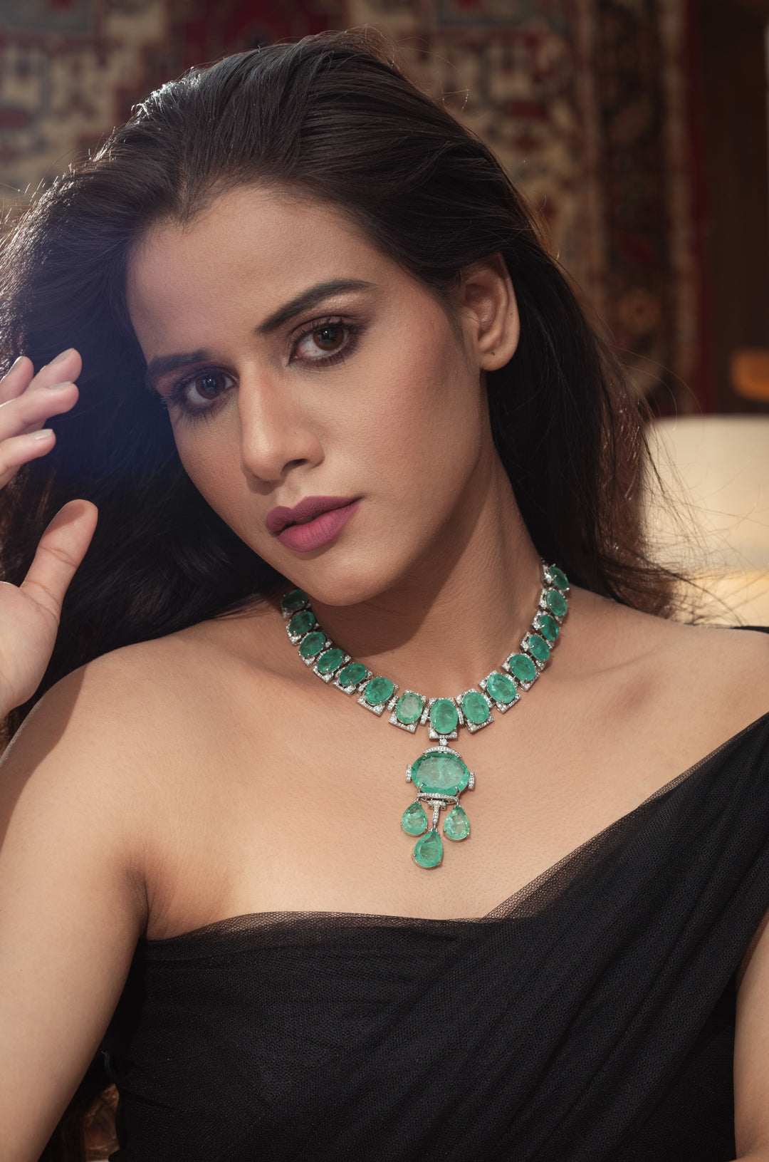 Ciel Mint Necklace Set