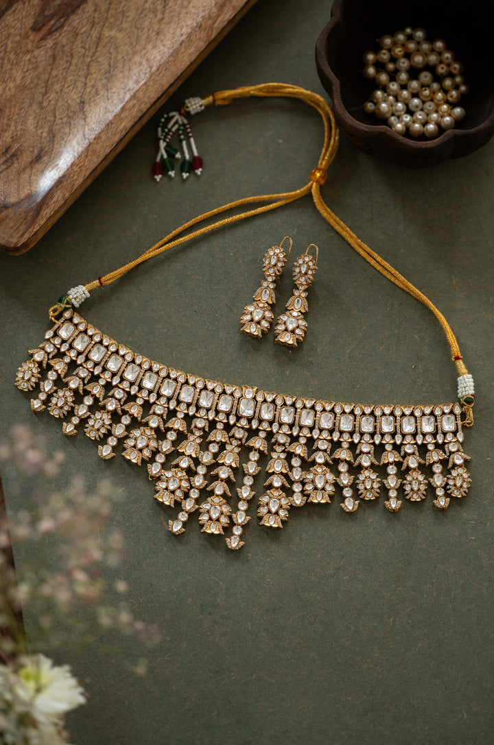 Miranshi Polki Necklace Set