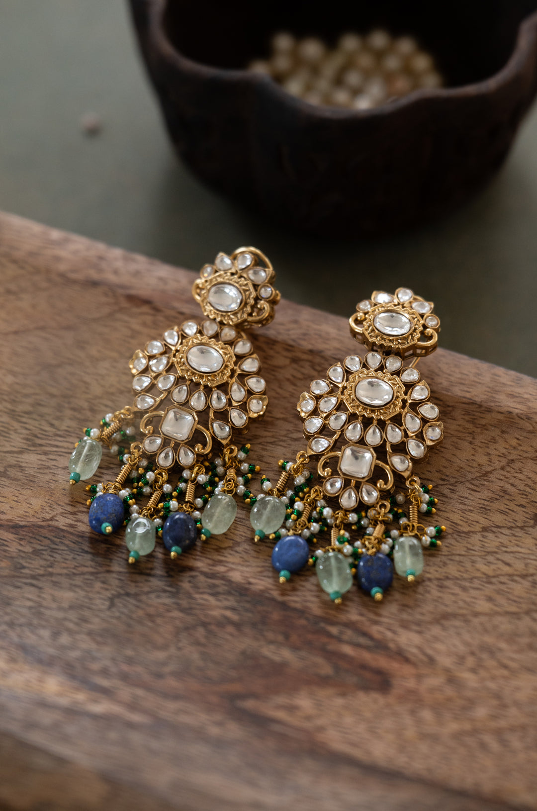Tihaa Polki Necklace Set