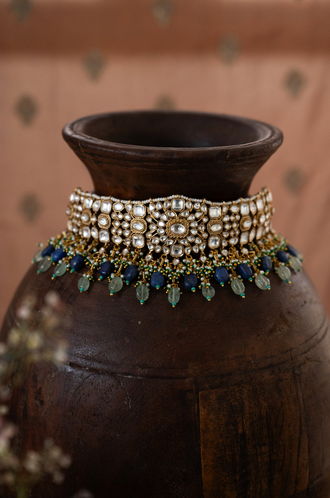 Tihaa Polki Necklace Set