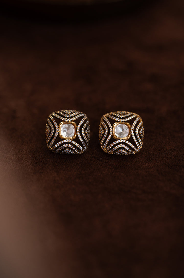 Zarmeen Polki Stud Earrings
