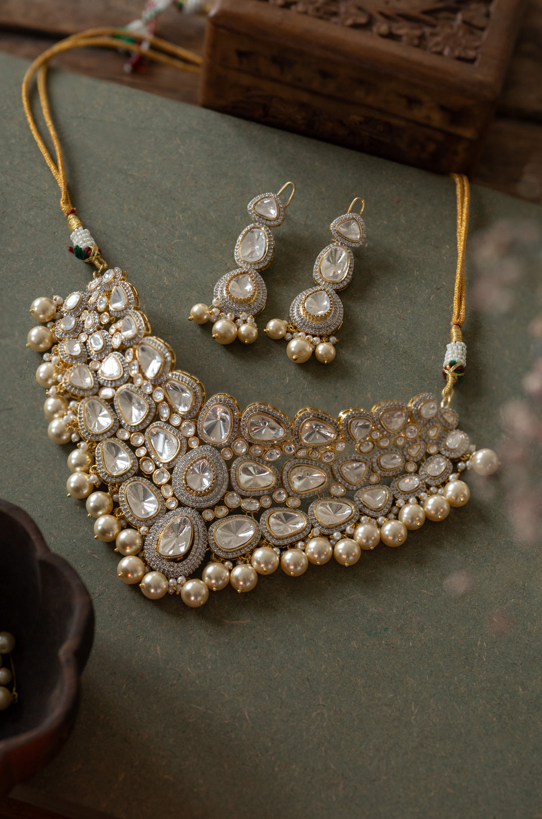 Devina Polki Necklace Set