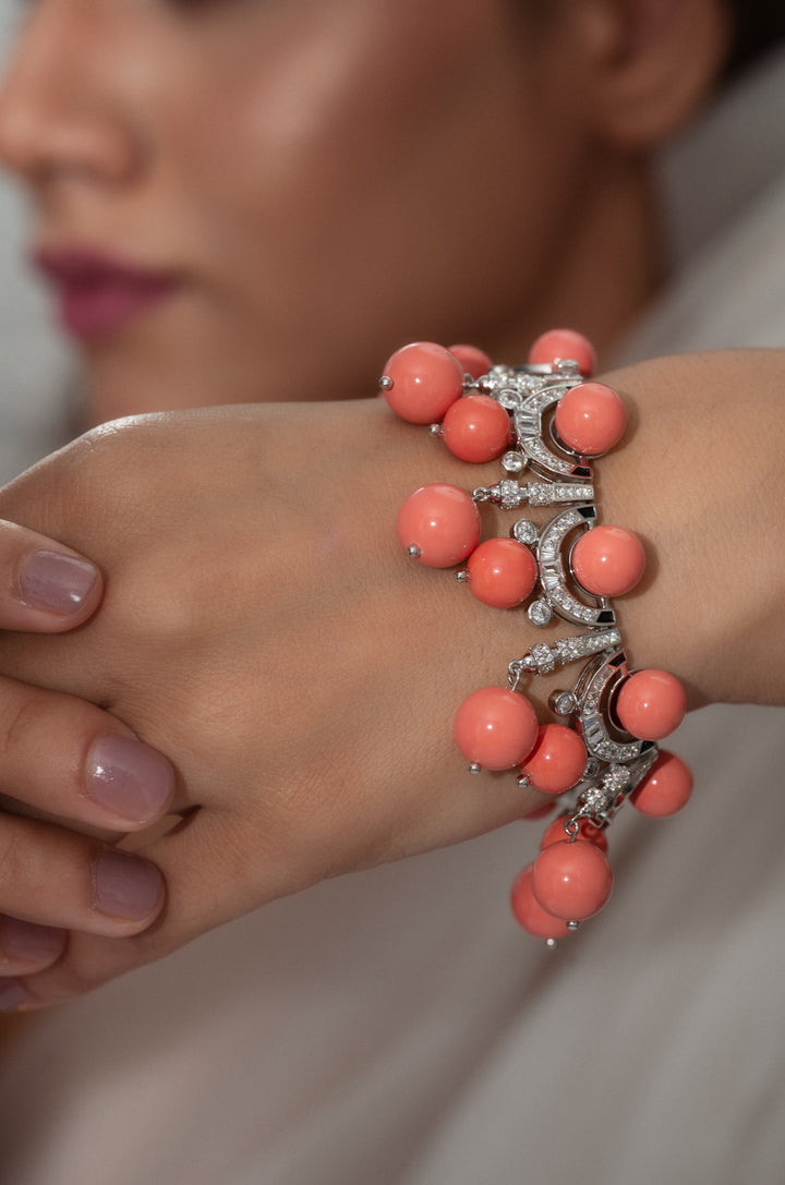 Aaliyah Coral Bracelet