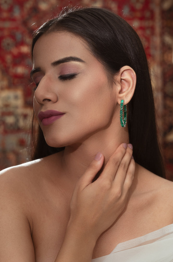Odette Green Hoops