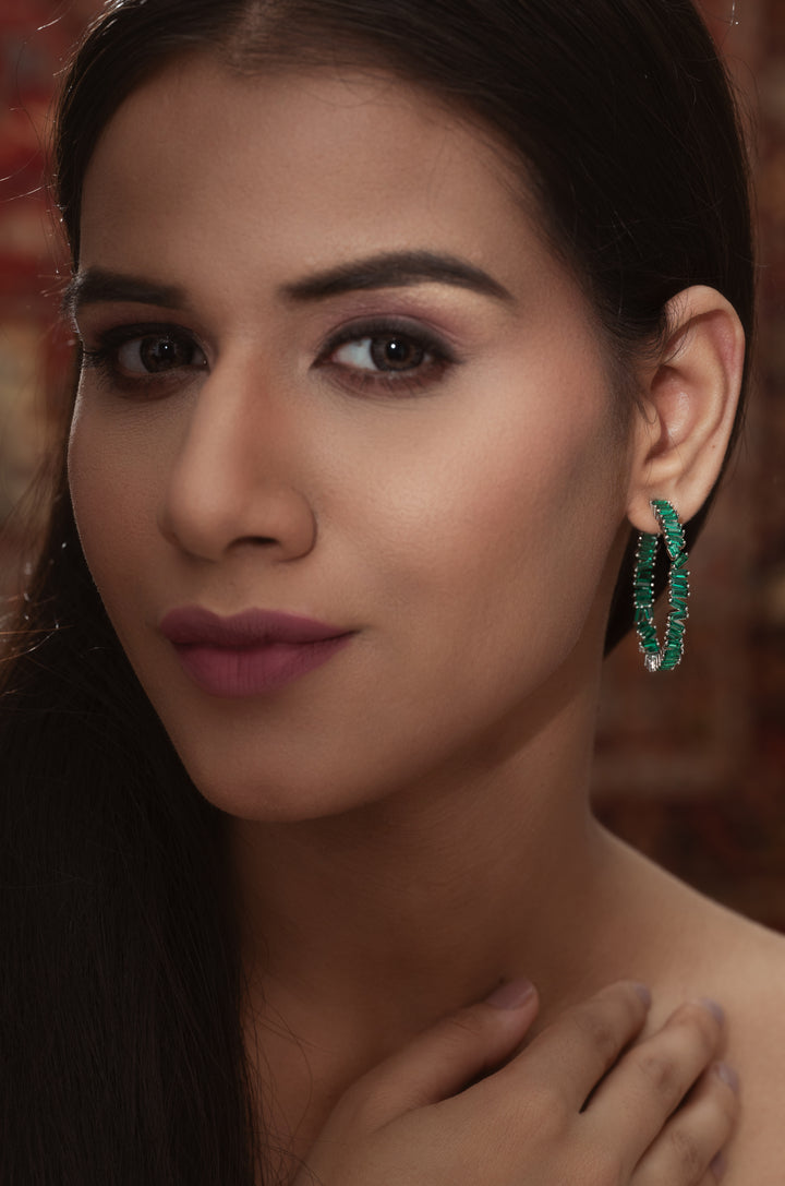 Odette Green Hoops