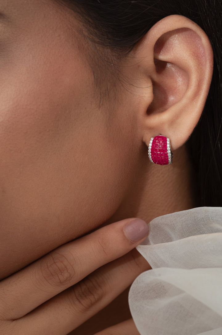 Eden Pink Earrings