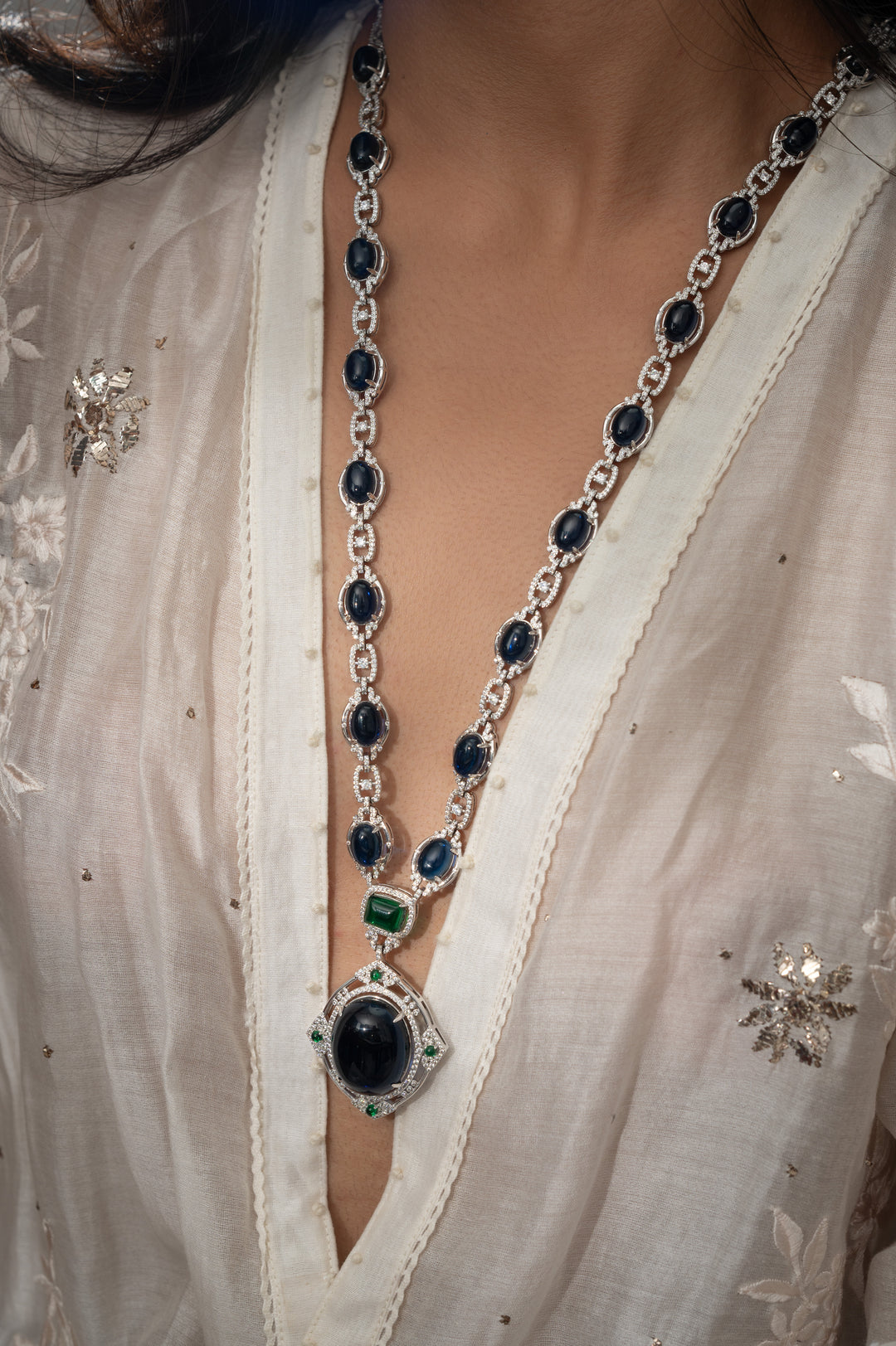 Remi Blue Necklace Set