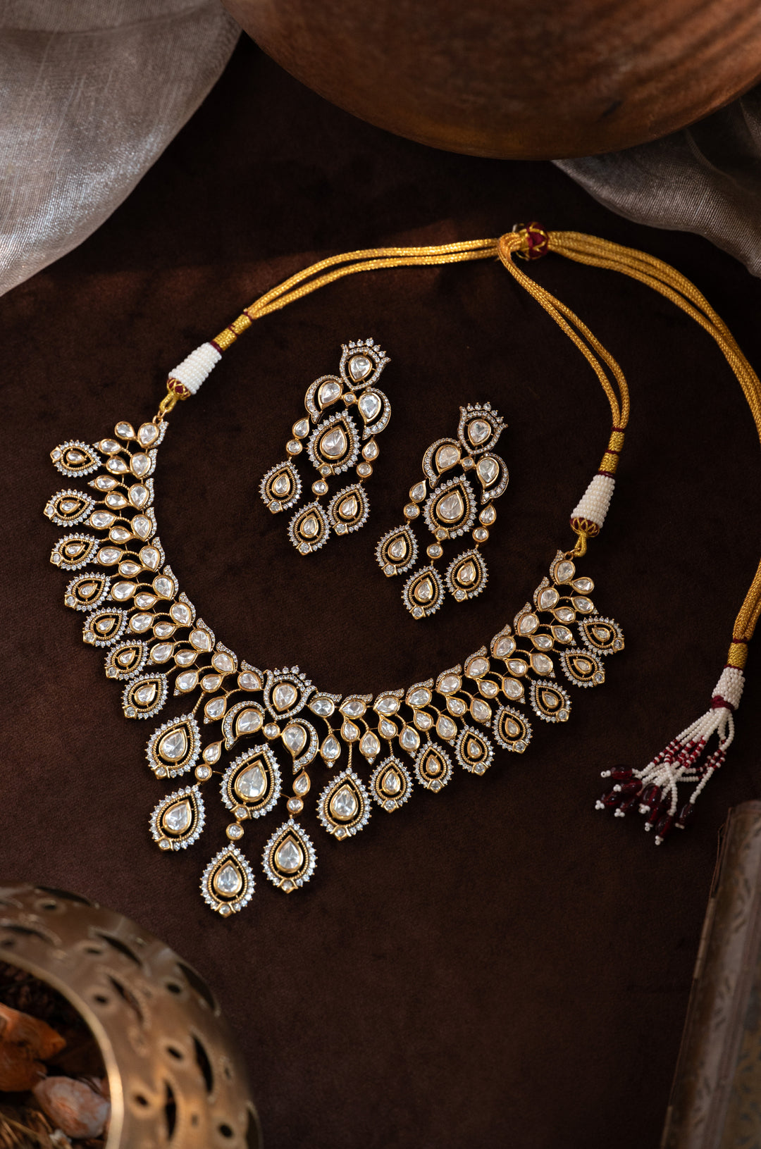 Zareema Polki Necklace Set