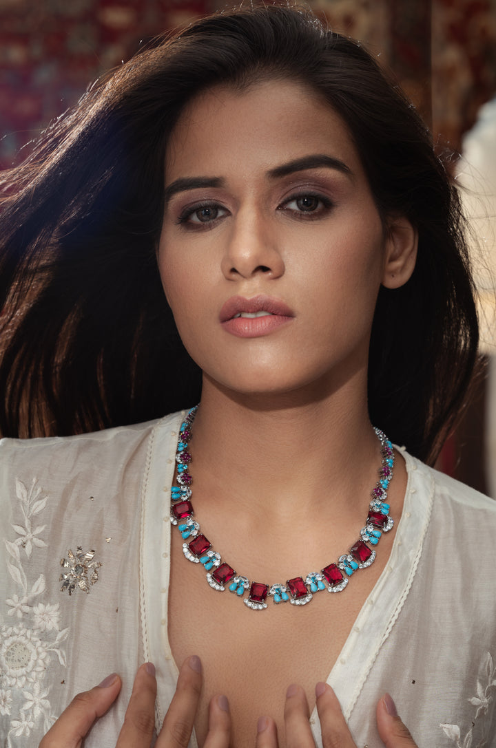 Rowan Multicolored Necklace Set