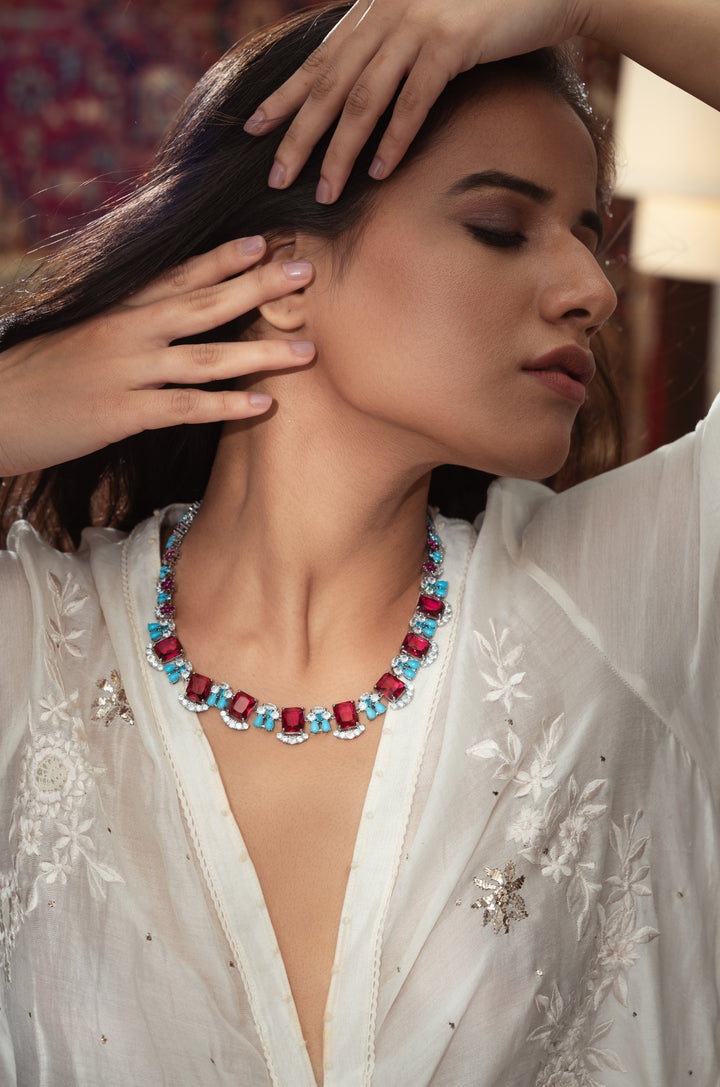 Rowan Multicolored Necklace Set