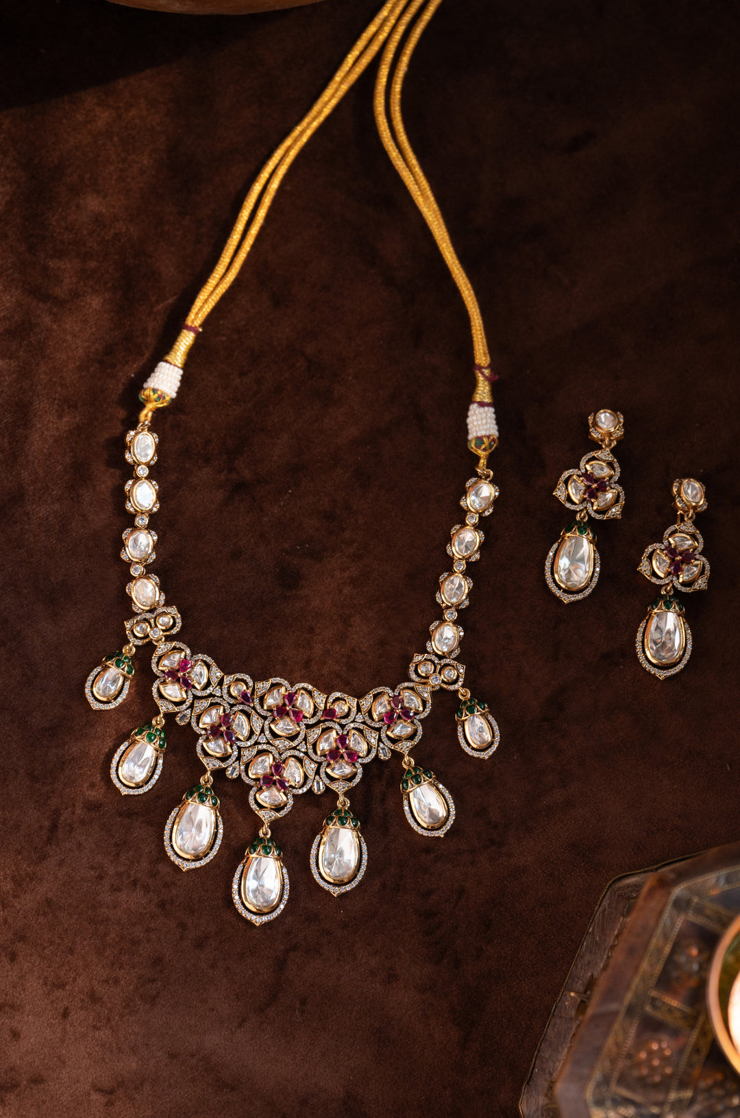 Parisha Polki Necklace Set