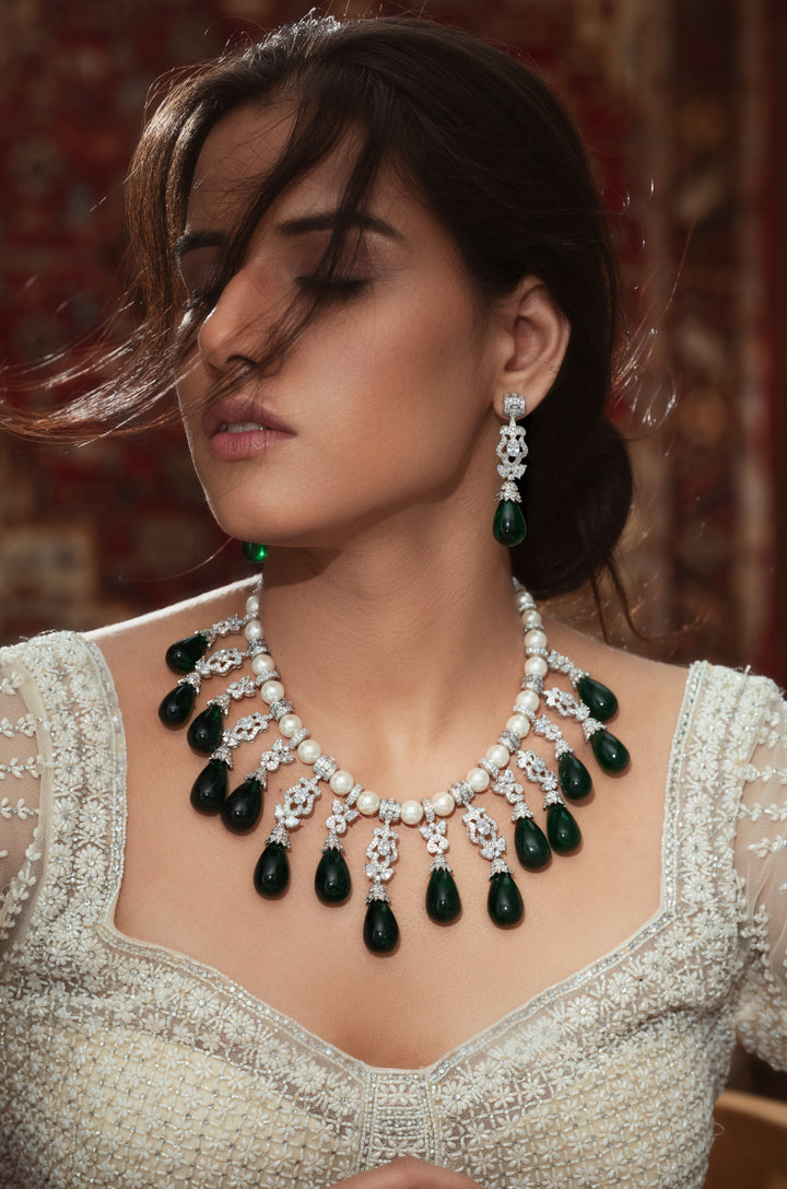 Emerson Pearl Necklace Set