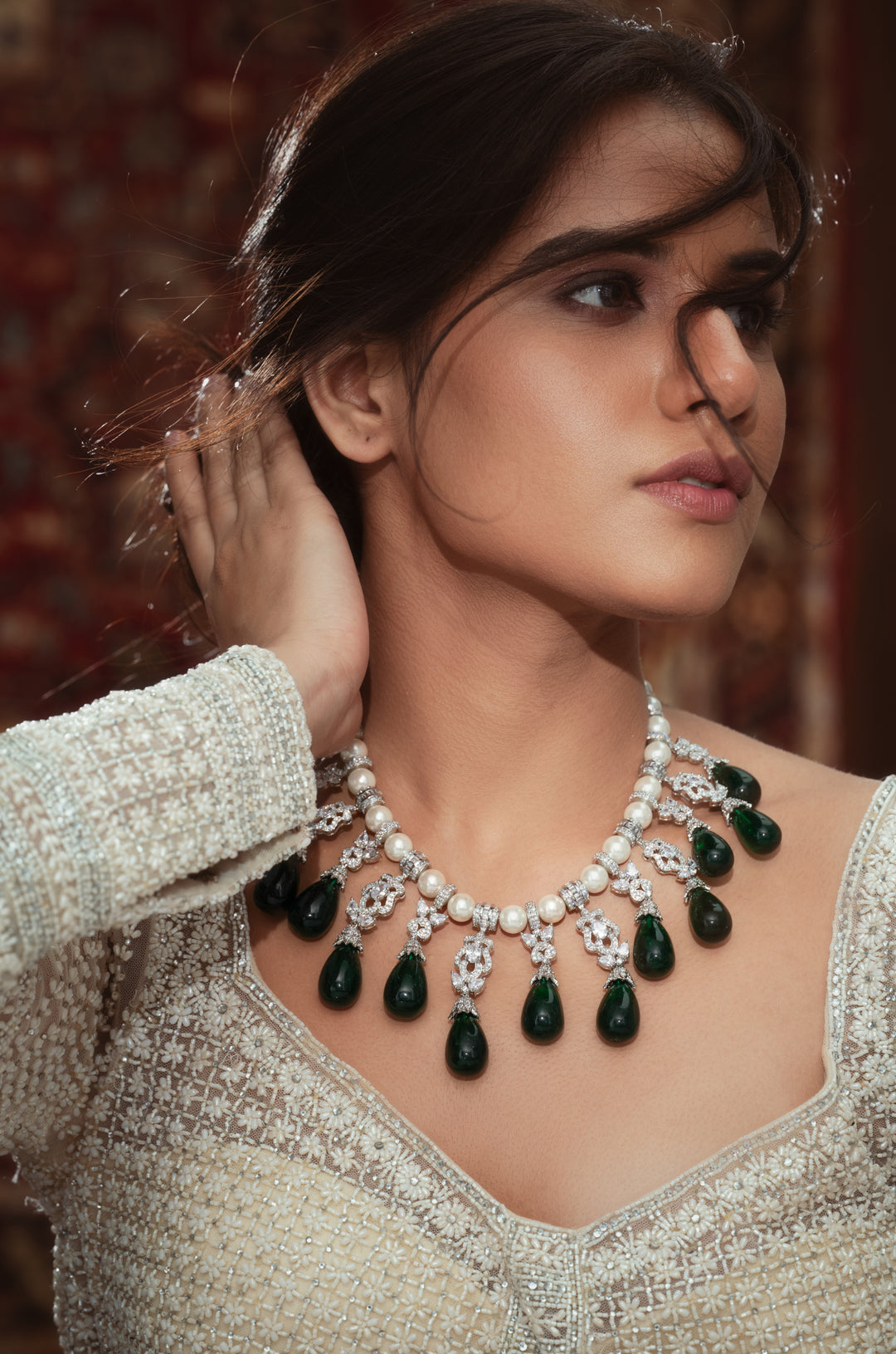 Emerson Pearl Necklace Set