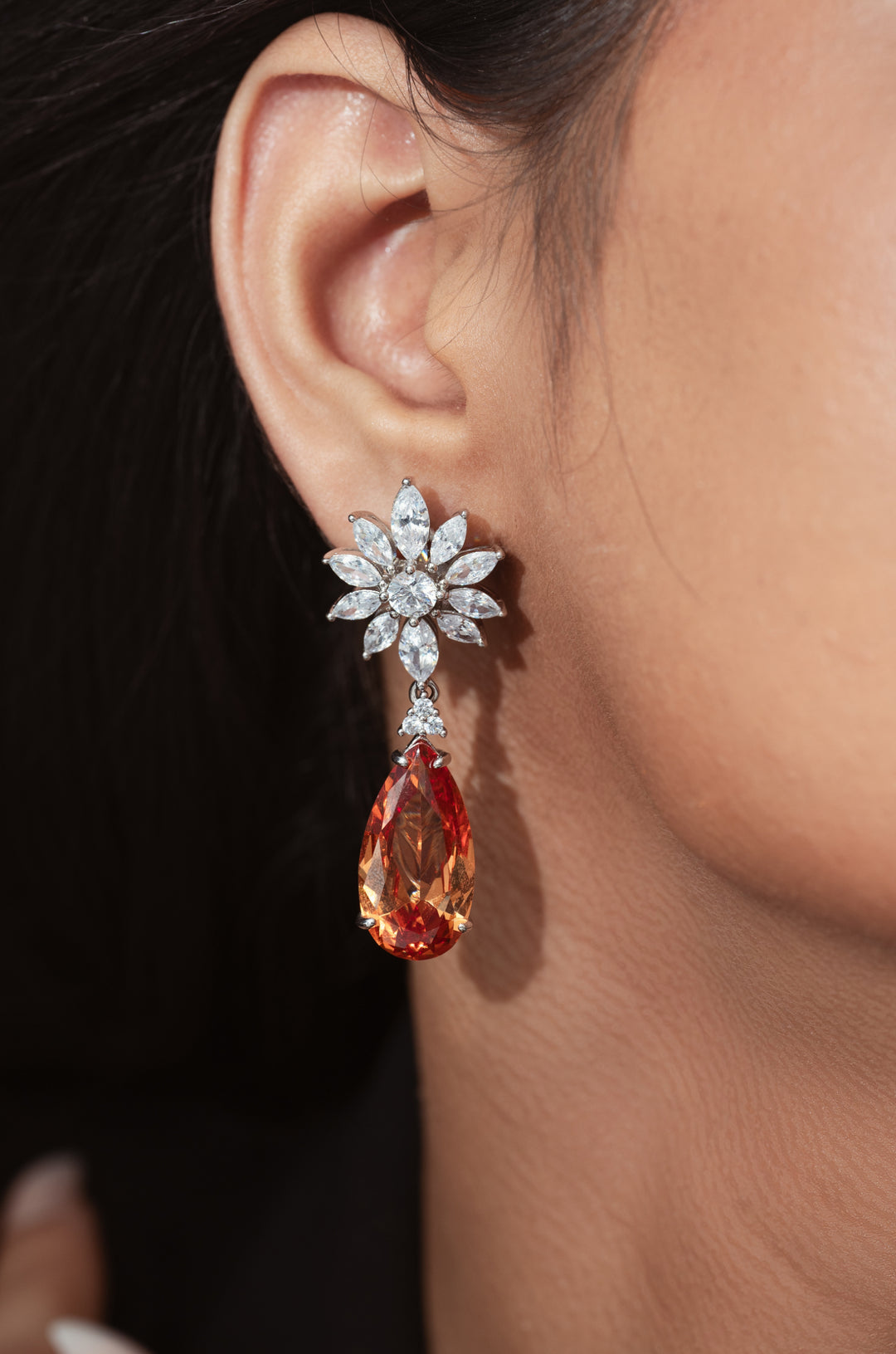 Jasper Victorian Earrings