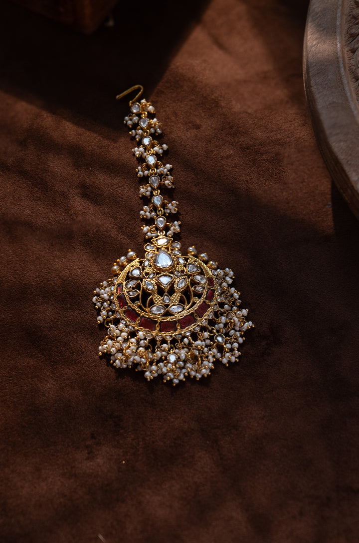 Miyra Fine Silver Chand Maangtikka