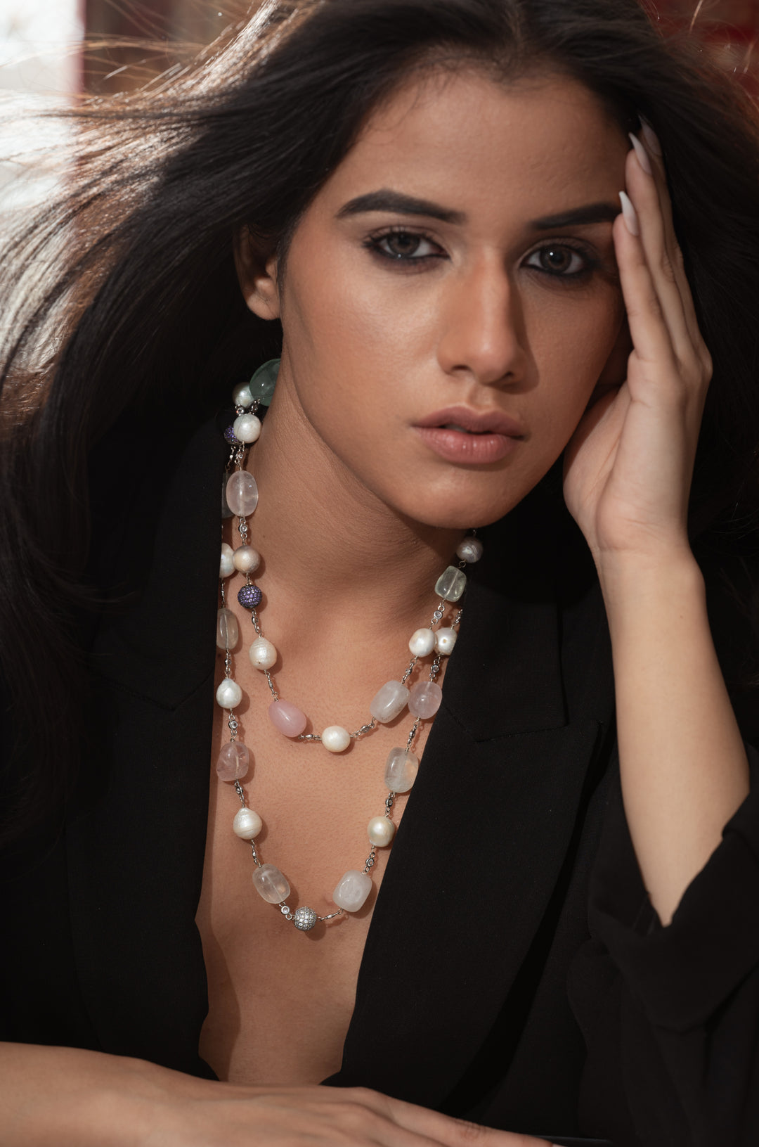 Yvette Multicolored String Necklace