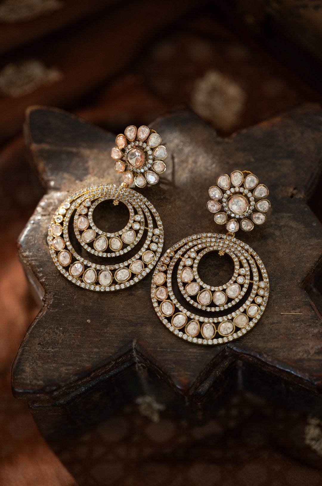 Zaria Polki Earrings