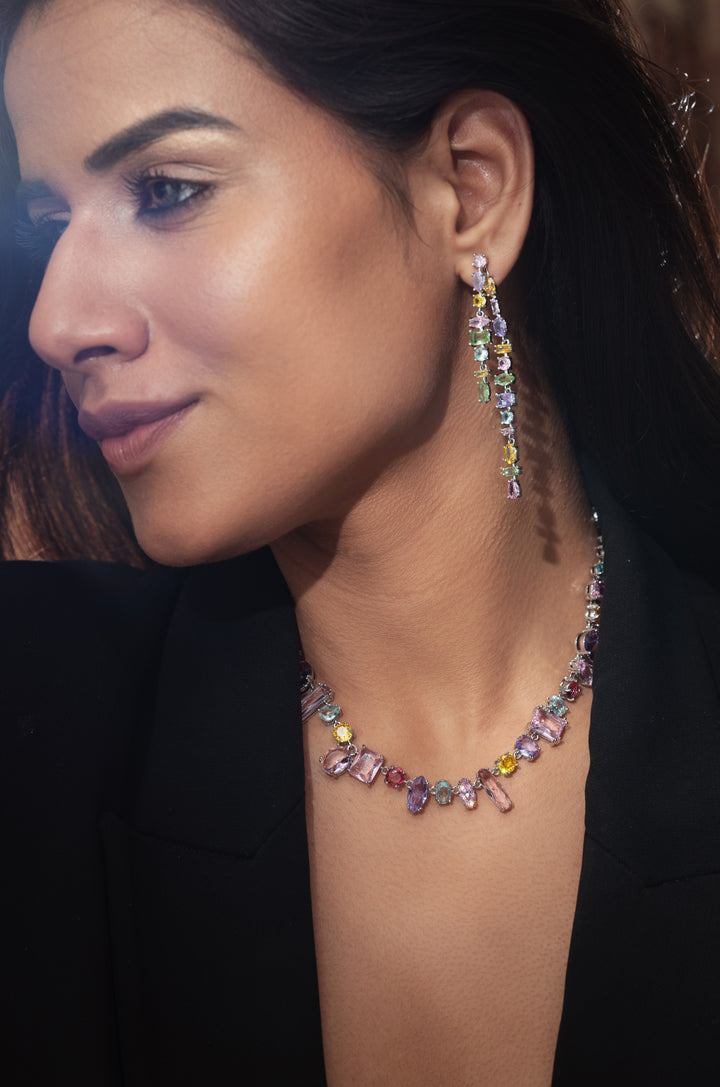Lydia Multicolored Necklace Set