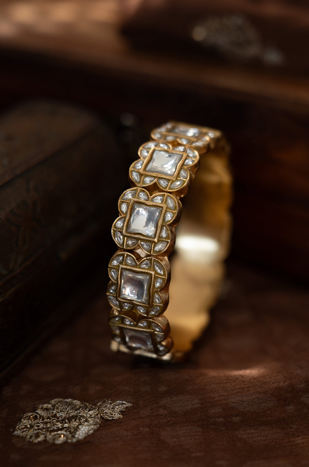 Fia Kundan Bangle