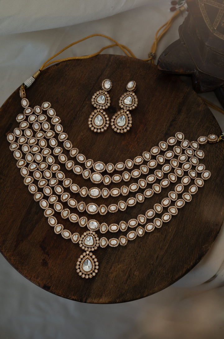 Shaana Polki Necklace Set
