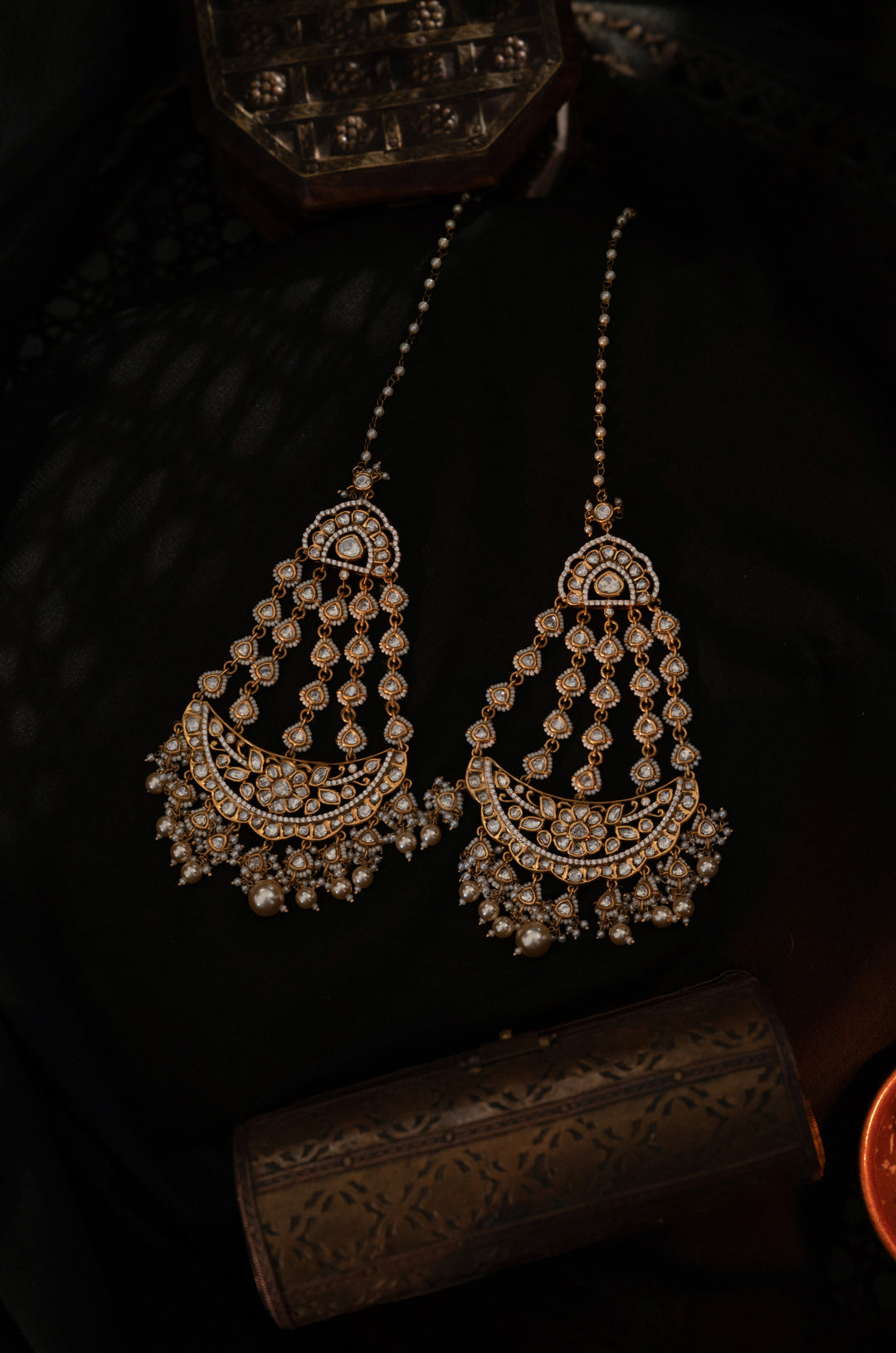 Dhruvika Chandbala Polki Earrings