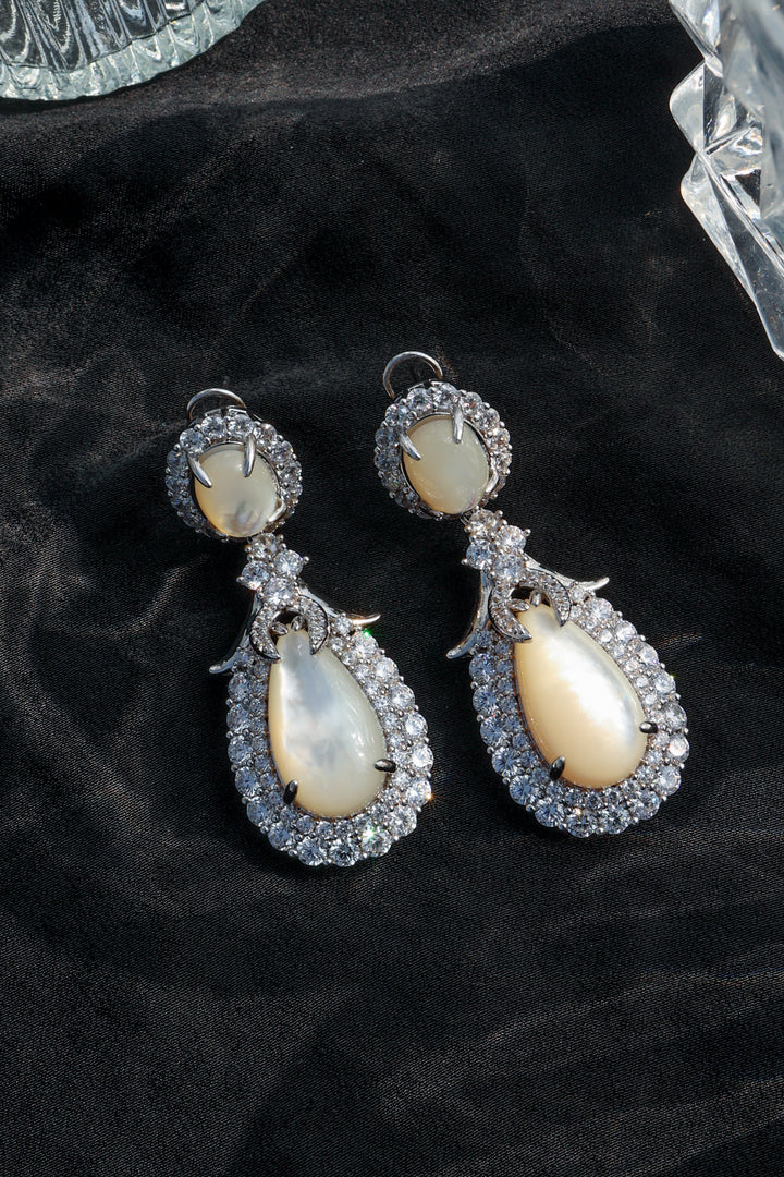 Riley Mother Of Pearl Earrings