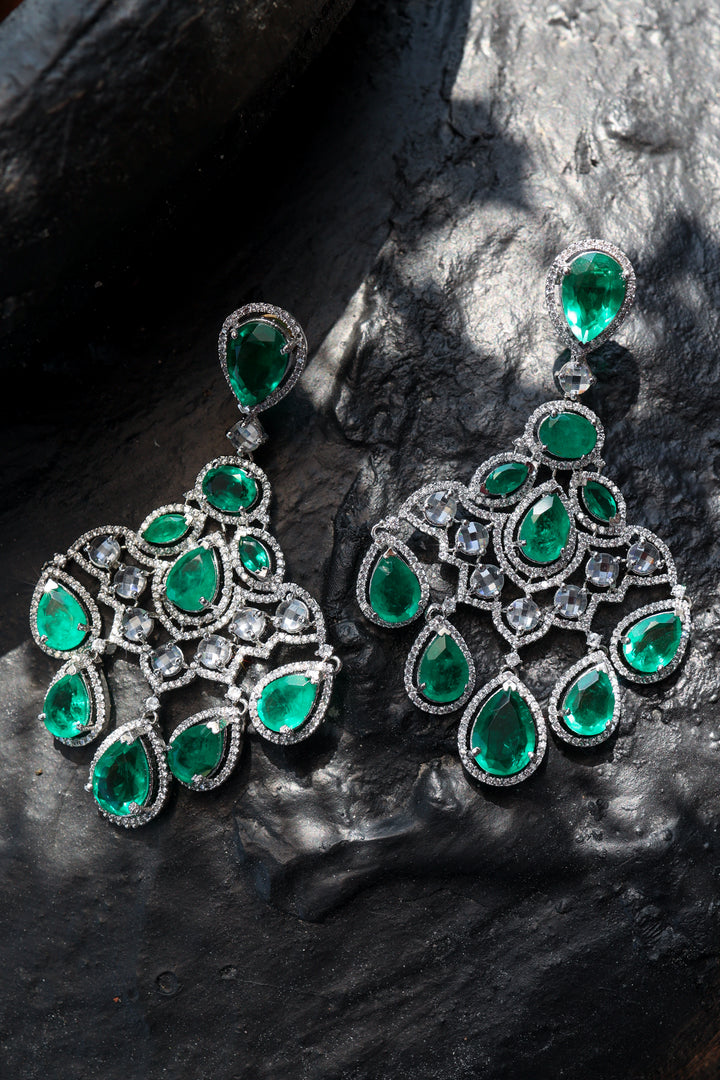 Aubrey Green Earrings