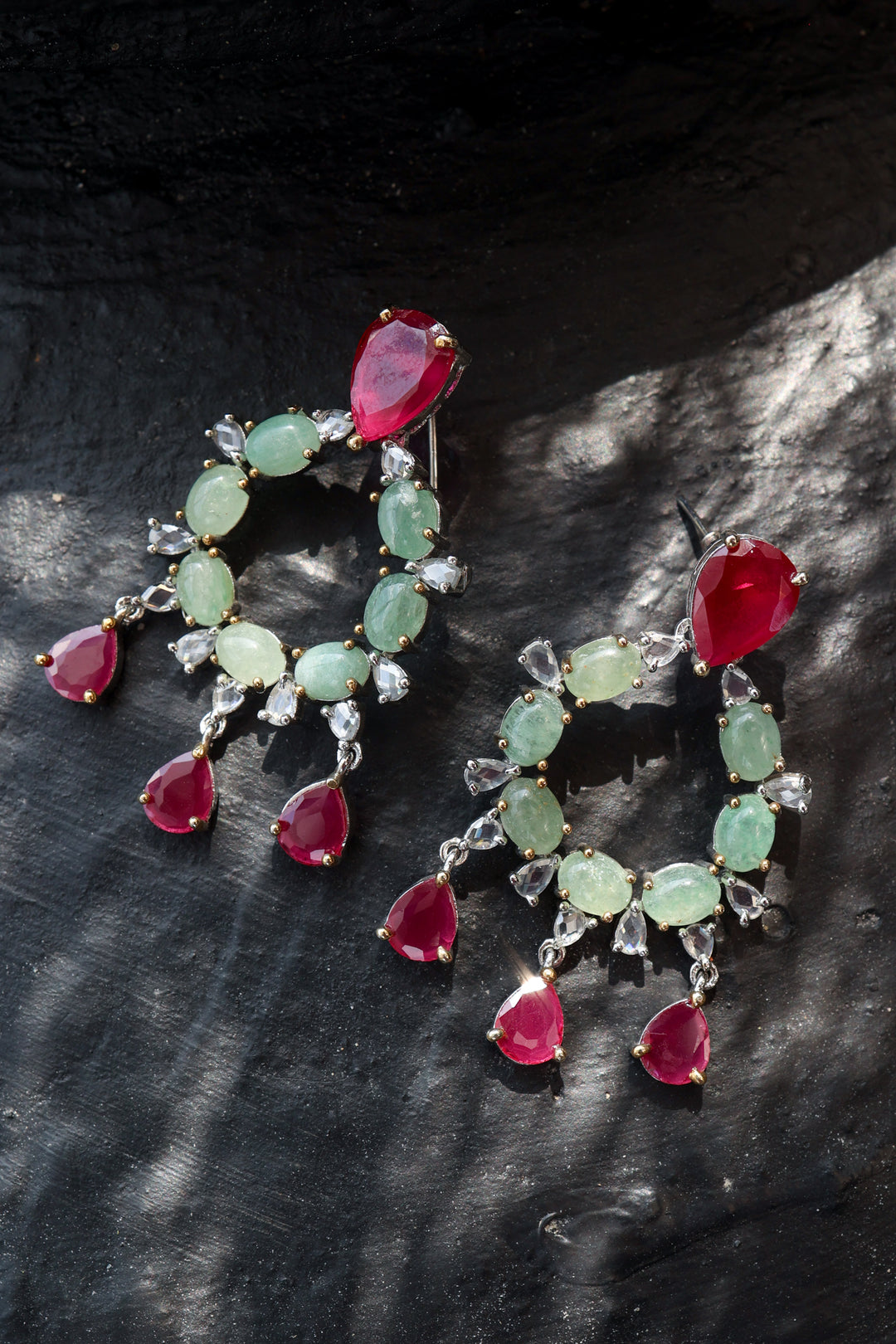 Rylee Red Mint Earrings