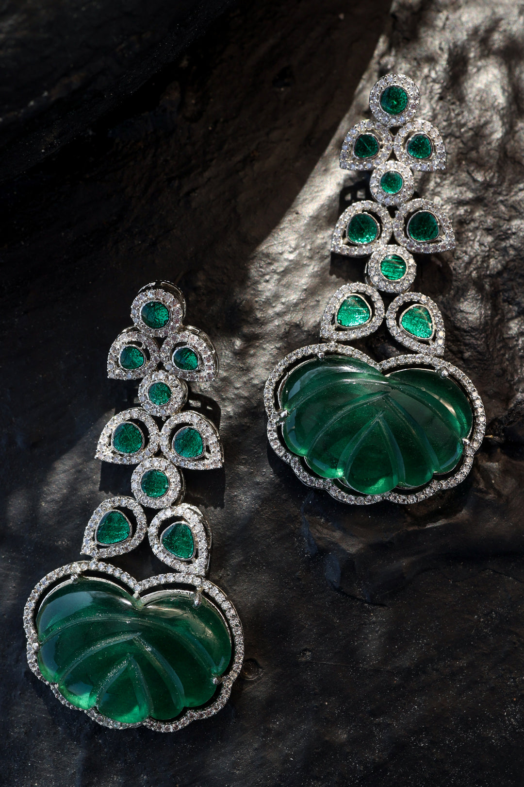 Denise Green Victorian Earrings