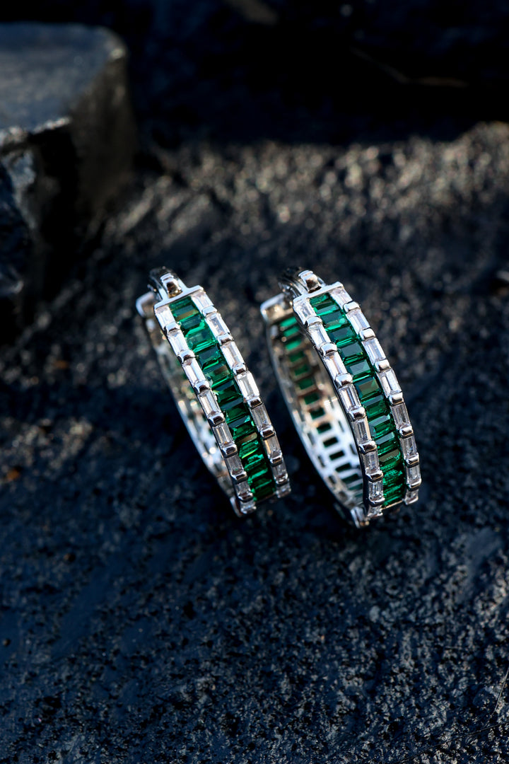 Renne Green Hoops