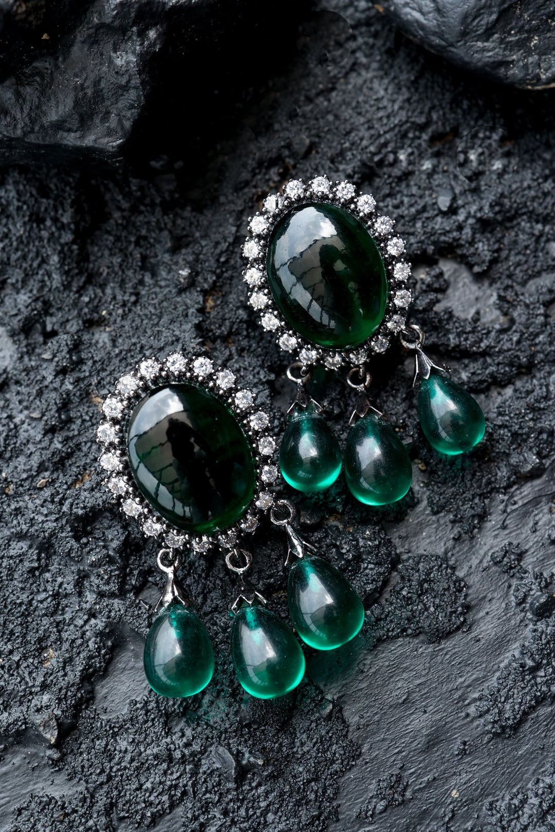 May Green Earrings