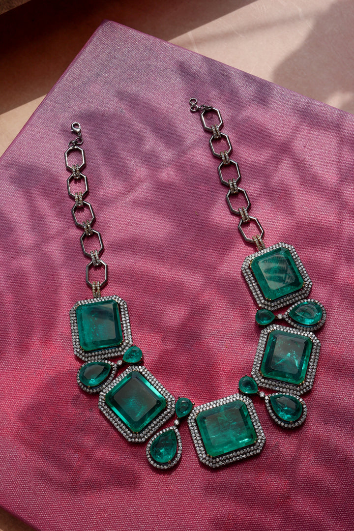 Ozias Green Victorian Necklace