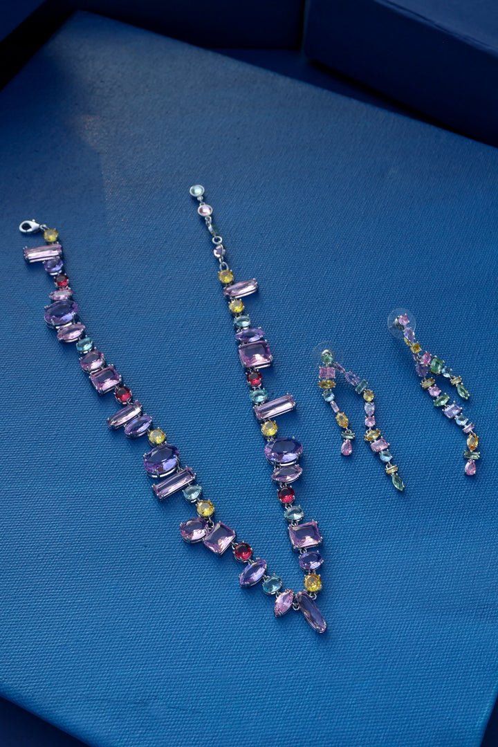 Lydia Multicolored Necklace Set