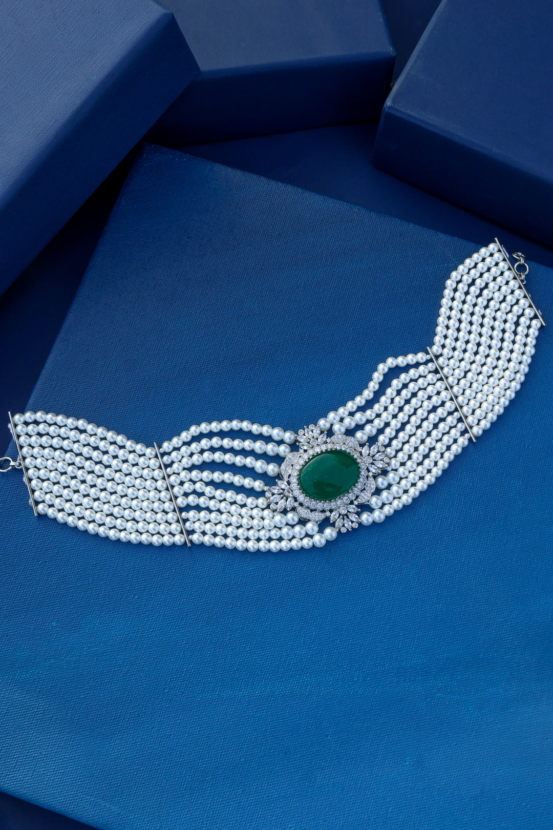 Orion Pearl Choker Necklace