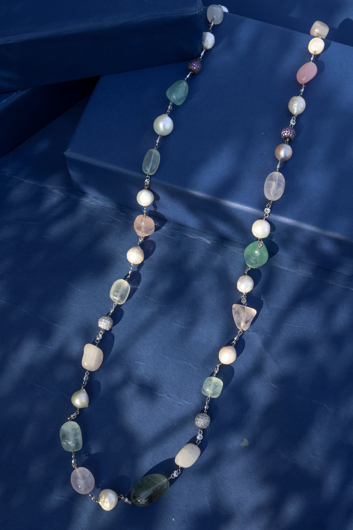 Yvette Multicolored String Necklace