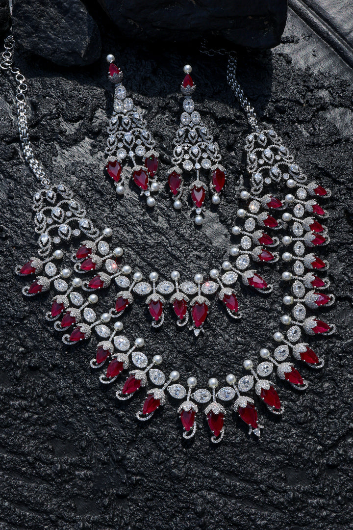 Poppy Pink Necklace Set