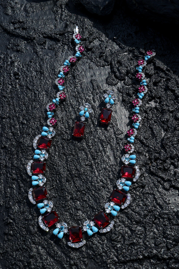Rowan Multicolored Necklace Set