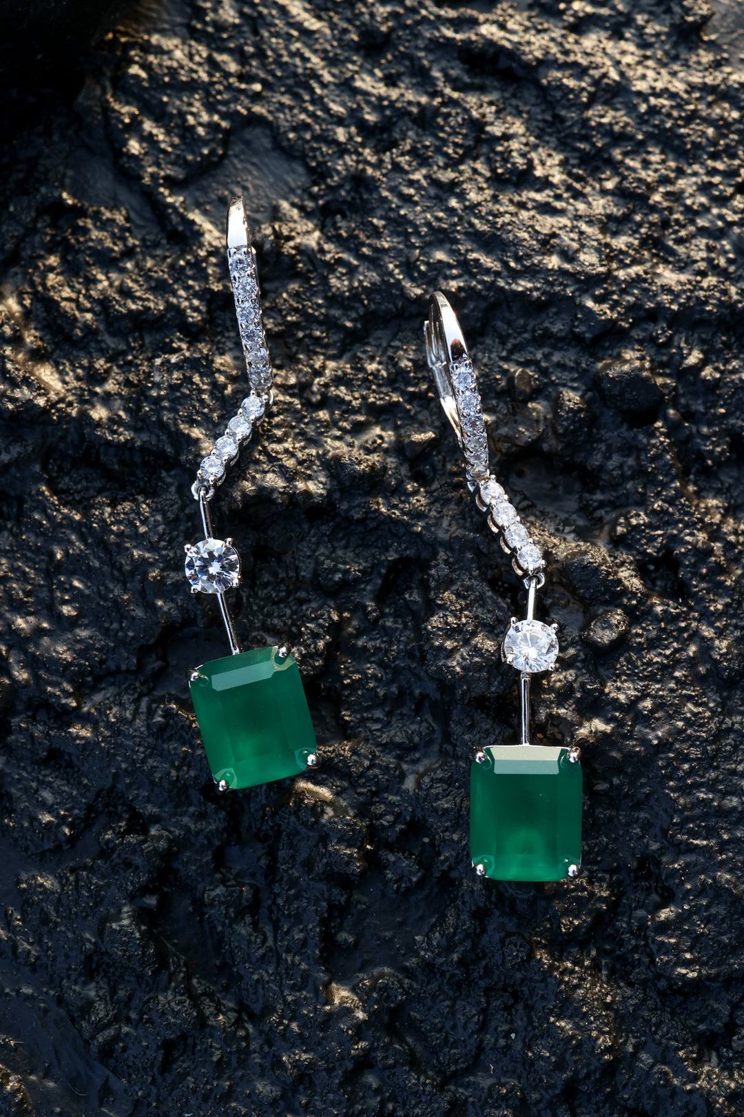 Lucia Green Earrings