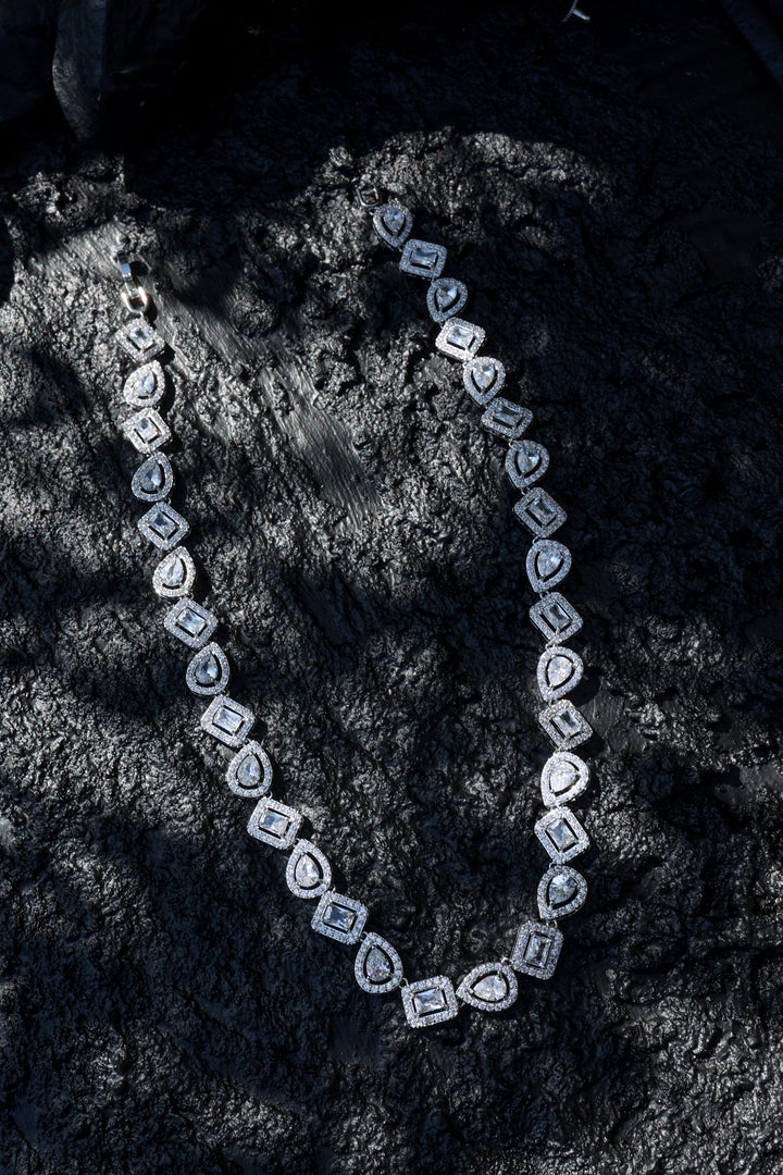 Aliyah Faux Diamond Necklace