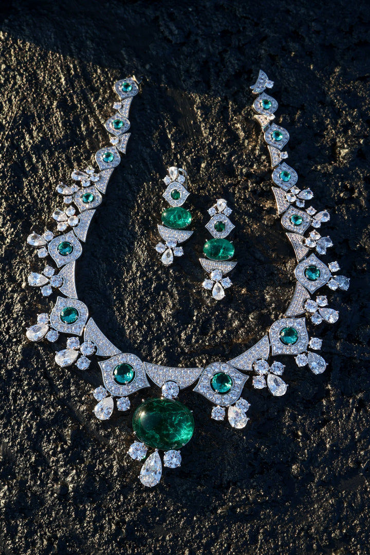 Julian Faux Diamond Necklace Set