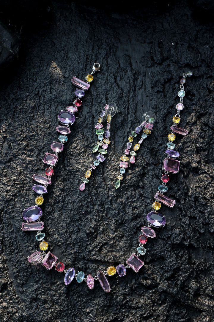 Lydia Multicolored Necklace Set
