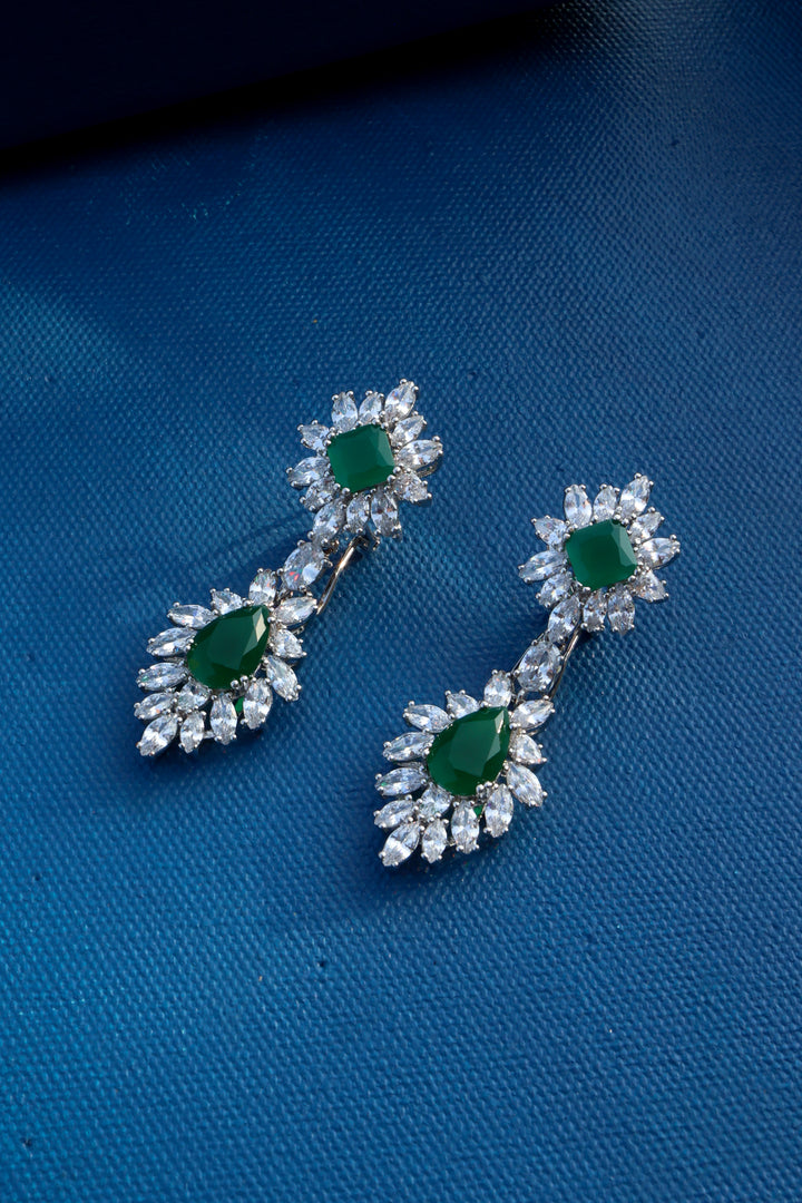Vivian Green Victorian Earrings